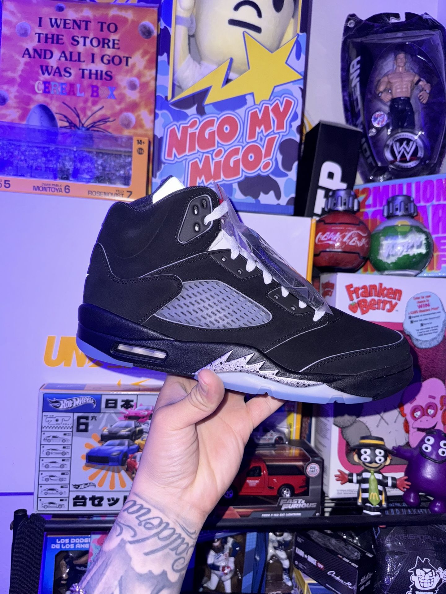 AIR JORDAN RETRO 5 METALLIC