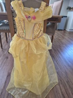 Disney Princess Belle Girls Costume Dress size 6