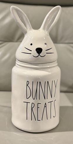 Rae Dunn Bunny Treats Jar
