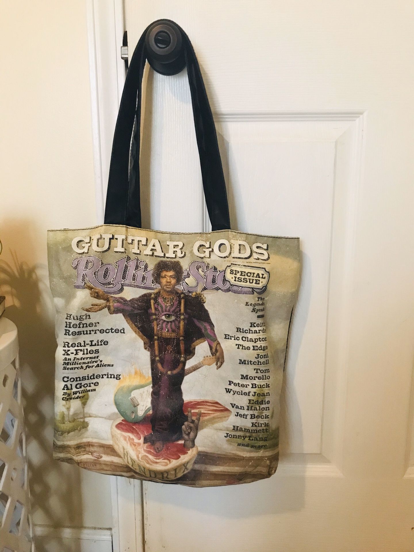 Rolling Stone Magazine • Jimi Hendrix • Tote Bag