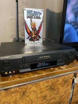 Sony SLV-N50 4-Head Hi-Fi Stereo VHS VCR Player