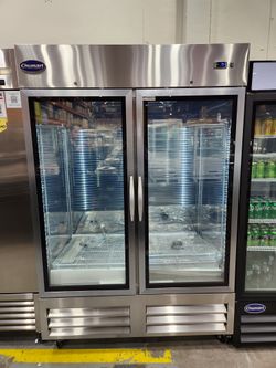 ❄️NSF Commercial Double Door Refrigerator (Refrigerador Comercial de Dos Puerta)