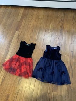 Two holiday/fancy 3T toddler dresses