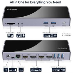 USB 3.0 Universal Docking Station (Dual Monitor HDMI, DVI, VGA
