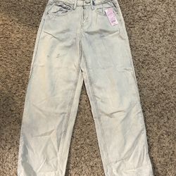 Women’s Light Wash Double Jeans 