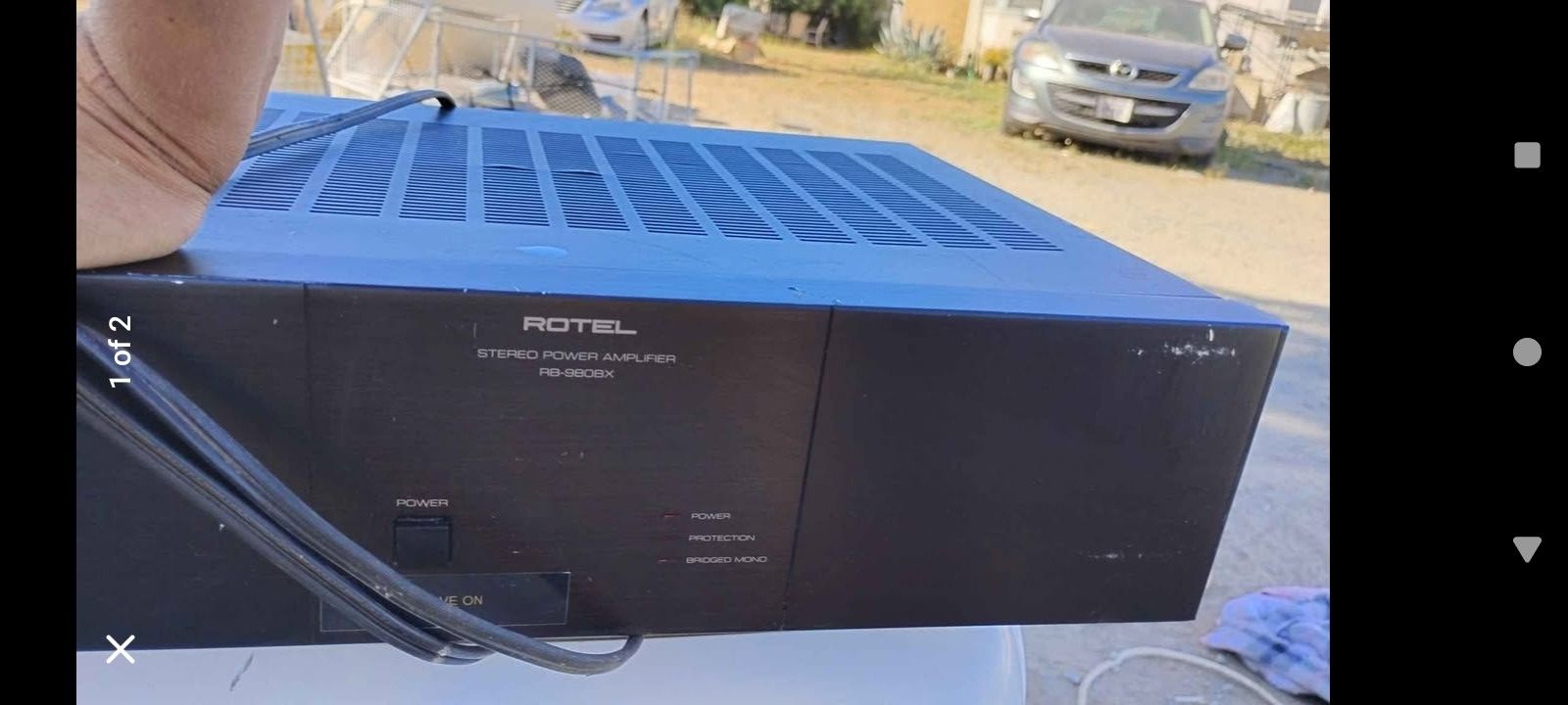 Rotel Stereo Power AMPLIFIER RB-980BX