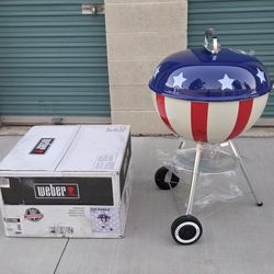 Brand New Weber 22" Kettle Bbq Grill Ready To Go, Pickup Today