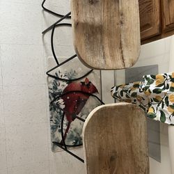 Set Of Three Ikea Bar Stools 