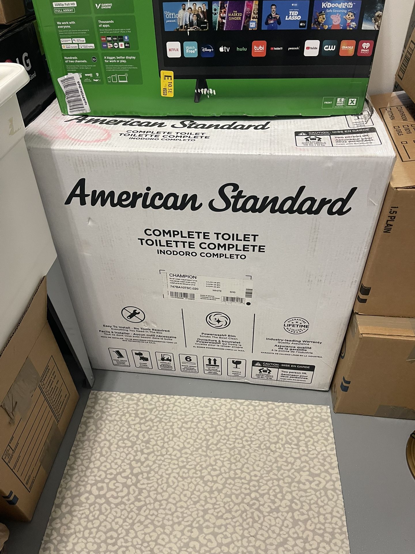 American Standard Toilet - Never Opened 