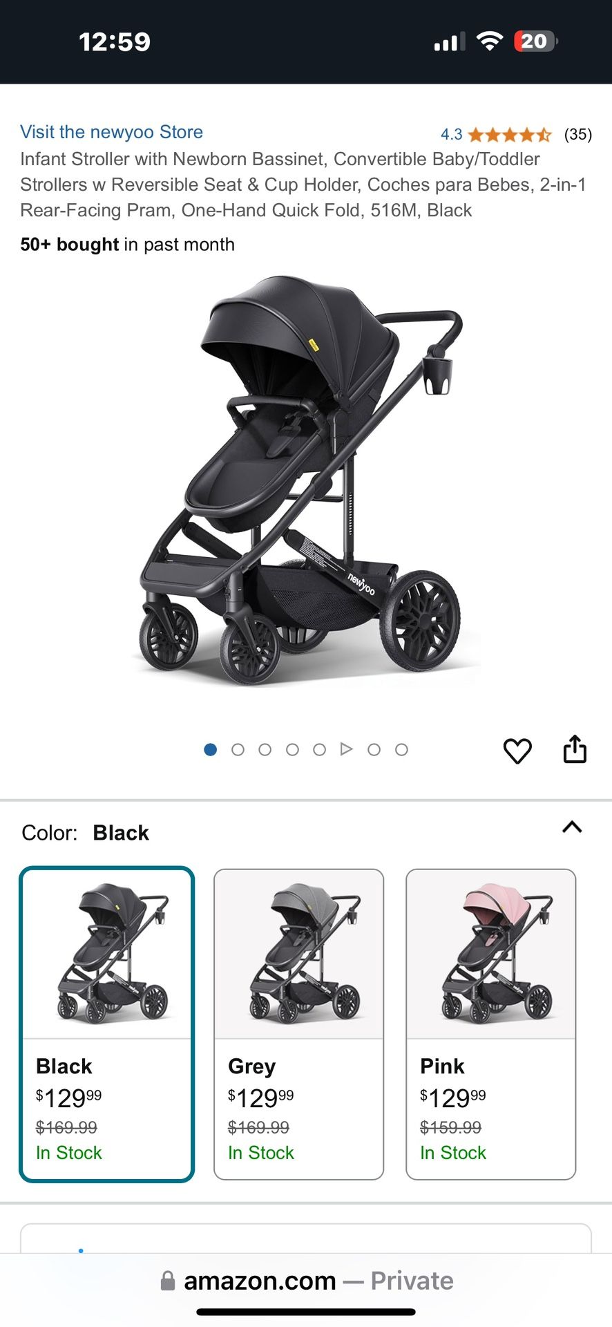 Bassinet Stroller
