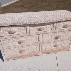 Pier One Imports Wicker Dresser 