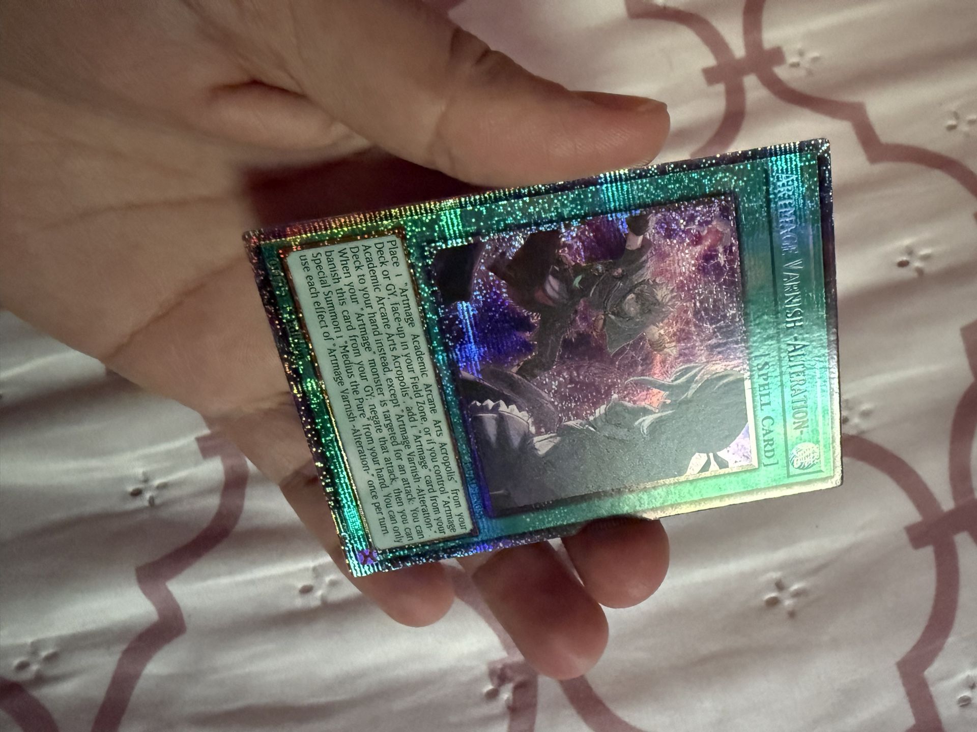Yugioh Artmage Varnish -Alteration