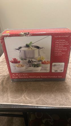 Stainless Fondue Set