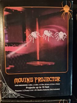 Moving spider projector