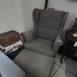 Sillón Ikea Con Ottoman 