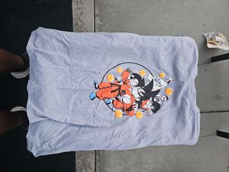 Dragon Ball Z Gohan Goku Z-Fighters Anime Graphic Tee - Heather Grey