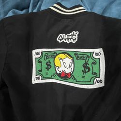 Alec Monopoly X Forever 21 Women’s Bomber Jacket L