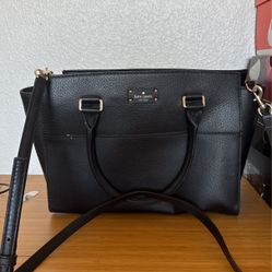 Large Black Kate Spade Purse