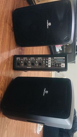 Brand New PRORECK 10” Passive PA Speaker System