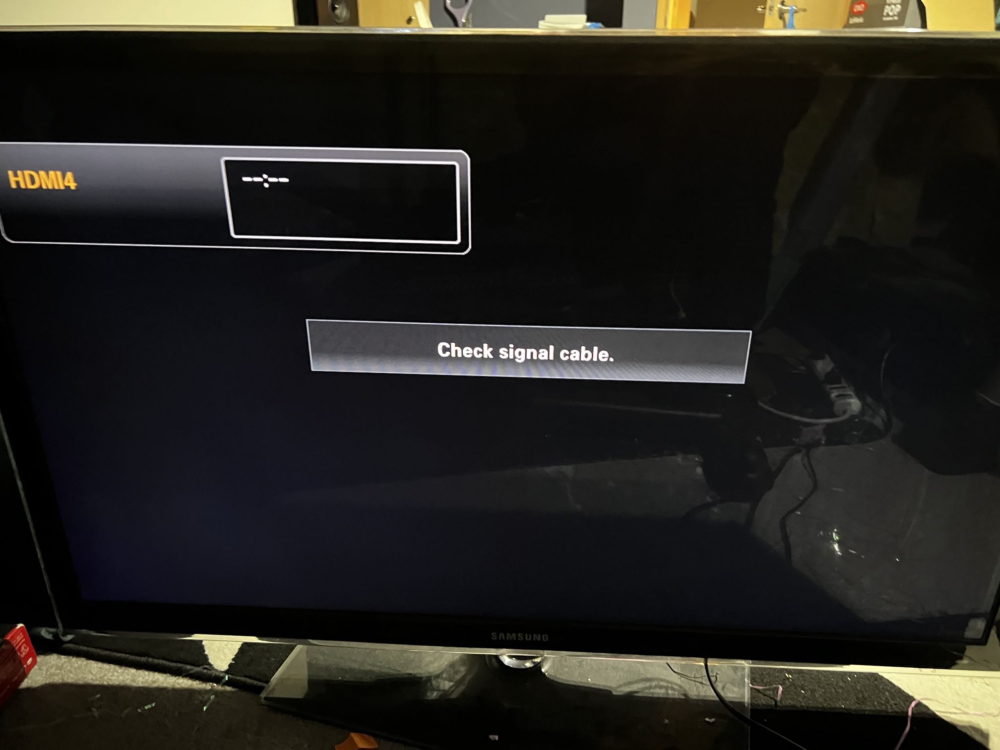 Samsung 46-Inch TV (Model UN46C6300SF) + Level Mount Tilt Wall Mount - Excellent Condition - $60