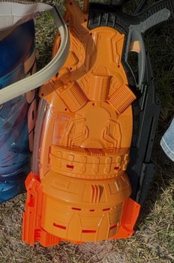 Nerf doom lands big blaster