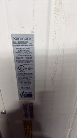 Air conditioner kenmore 120 volt