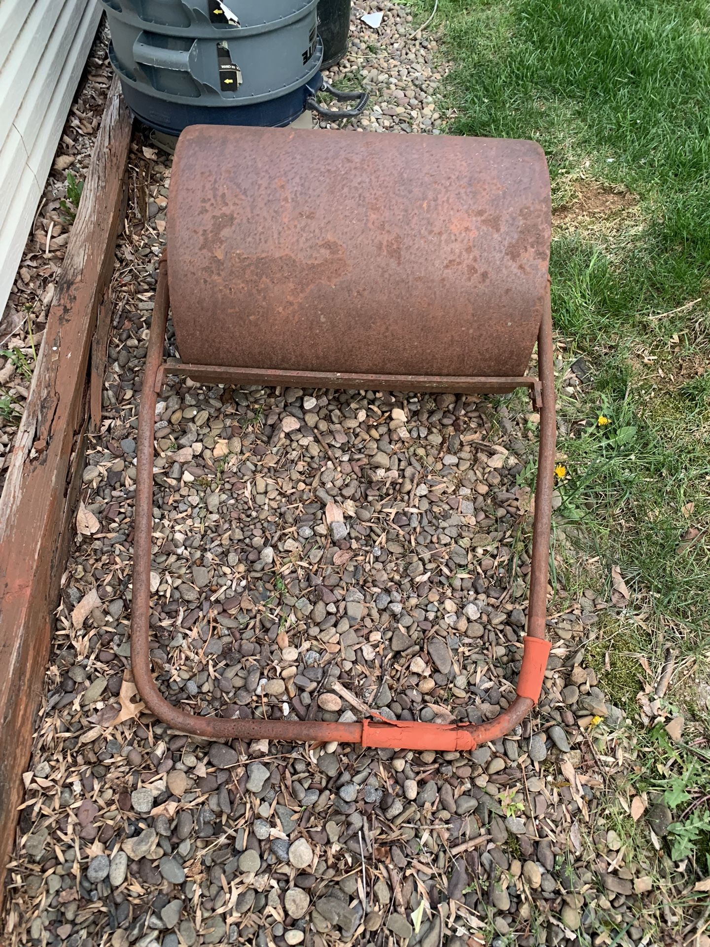 Antique Grass Roller