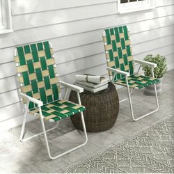 Set Of Two Folding Chairs 