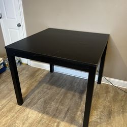 High To Table (Black)(No Chairs)