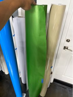 Green Car wrap / vehicle wrap material