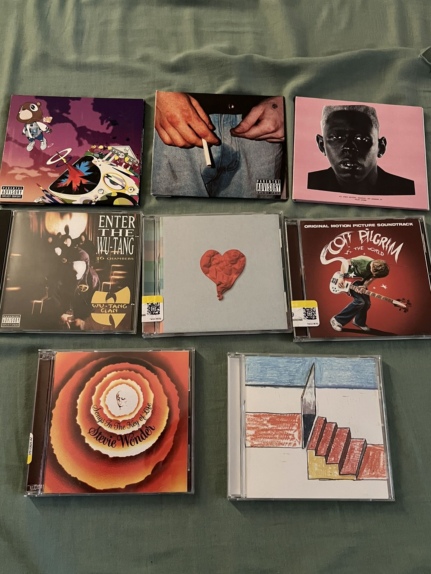 alternative/hip-hop/rap/pop cd lot $5 each