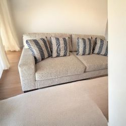 LIKE-NEW ASHLEY SOFA – MODERN, COMFY & DURABLE – $900 (OBO)