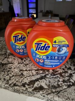 Tide PODS 3-in-1 Laundry Detergent Pacs (76 count) Qty 2