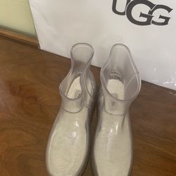 Clear UGGS Rain Boots   