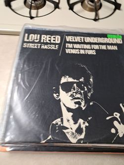 Lou Reed, Street Hassle UK pressing vinyl record album