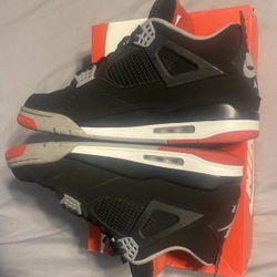 Jordan 4 Bred Black Cement 2019 Size 13