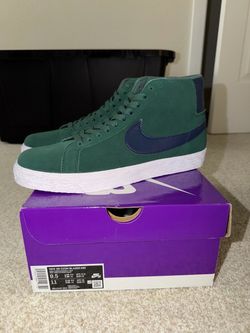 DS Nike Zoom SB blazer mid noble green navy 9.5 I iii Iv
