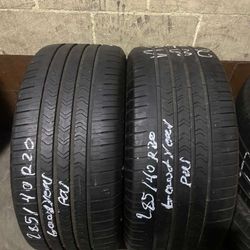 Tires 285 40 20
