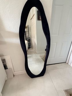 Mirror and chairs