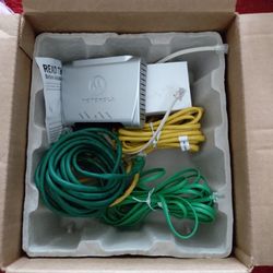 Motorola Router Modem Complete With Cables