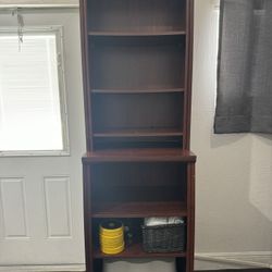 wooden shelf cabinet
