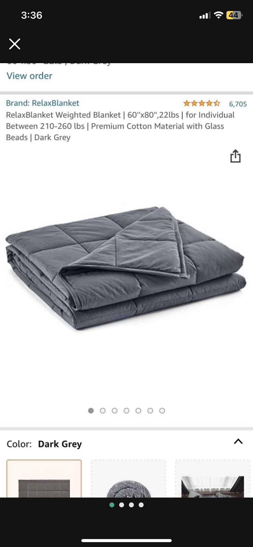 22 Pound Weighted Blanket 