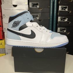 AIR JORDAN 1 MID SE ( Ice Blue 2023 ). [9 Men’s ]