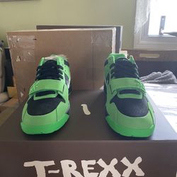 TRAVIS SCOTT X JORDAN CJ1 T-REXX GREEN SPARK JUMPMAN JACK SIZE 10.5