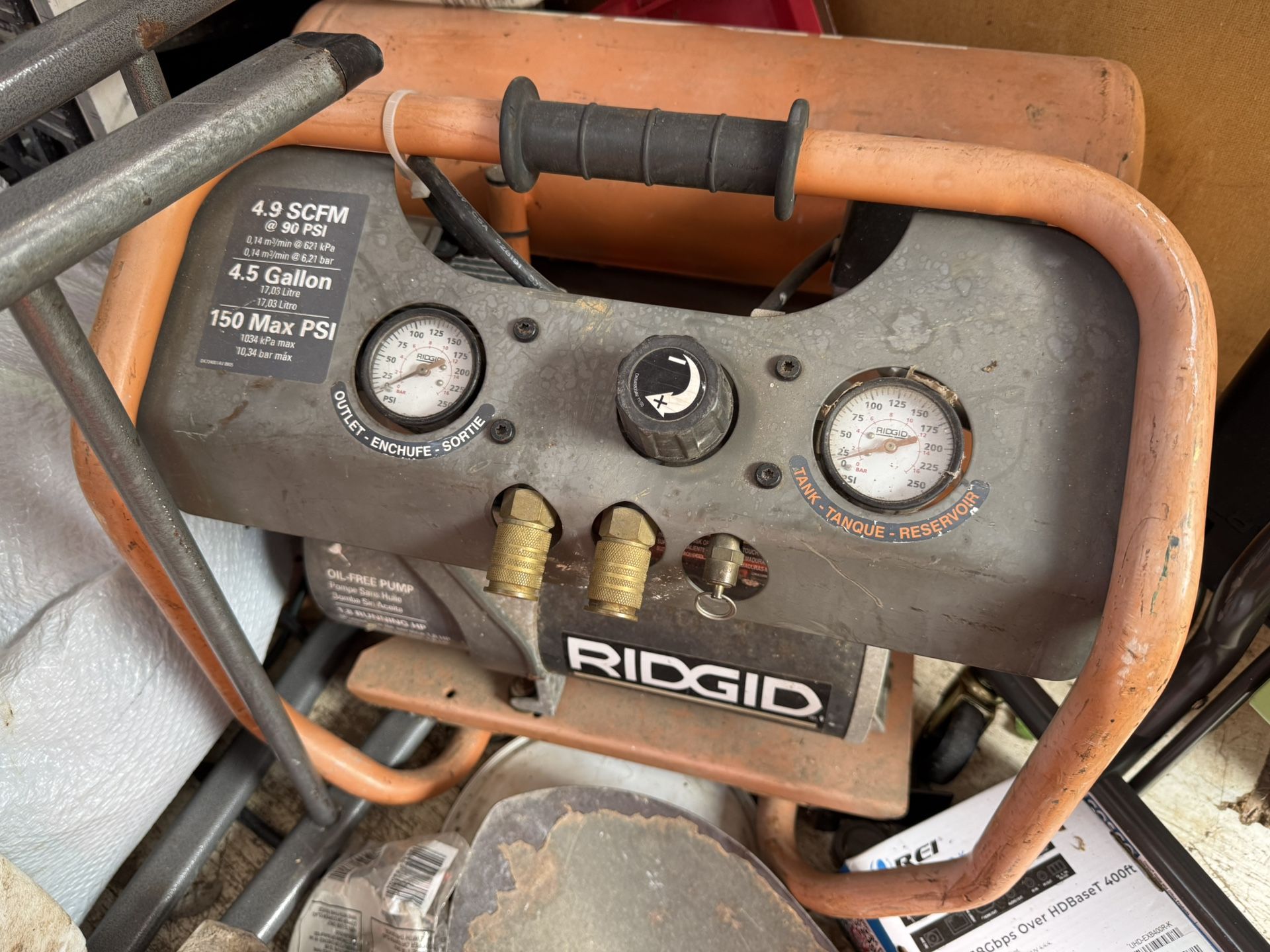 Ridgid 4.5G Air Compressor