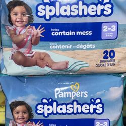 2 Packs Of Swim Diapers