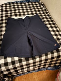 Dickies Shorts Navy Blue Loose Fit Size 42