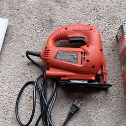 Jigsaw  4.5 amp blaek and Decker