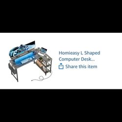 L Shaped Computer Desk