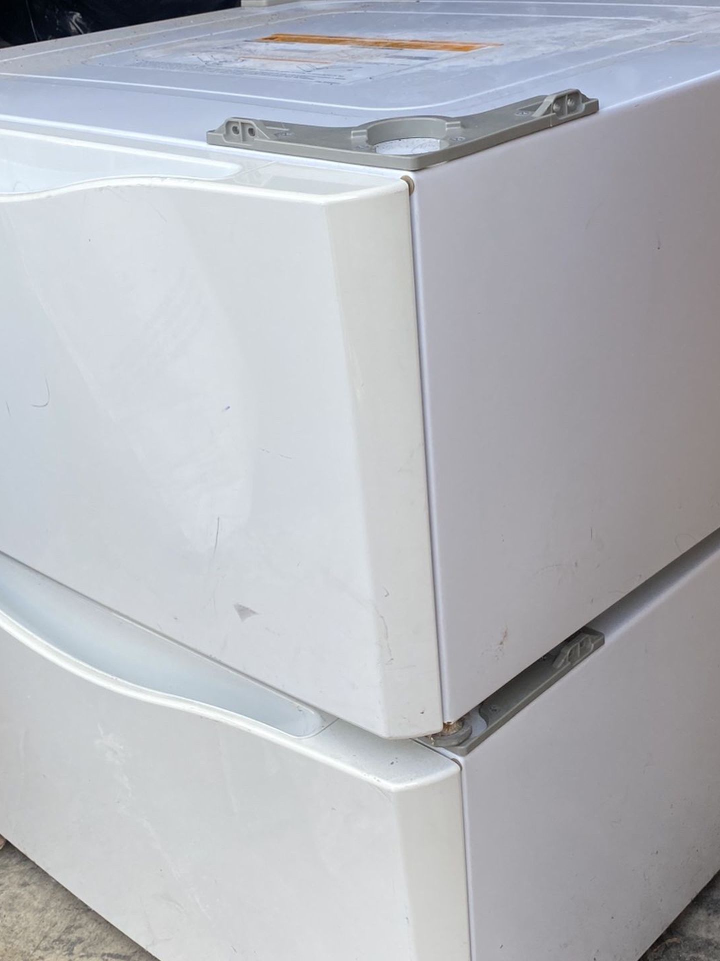 Washer and Dryer Drawers Pedestal